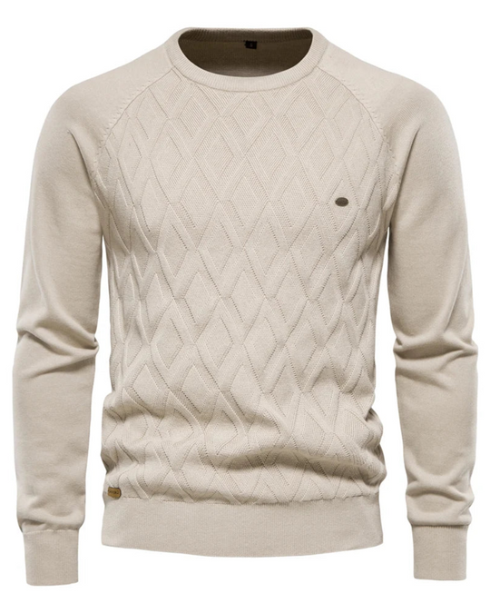 Herren Pullover mit Karomuster V2