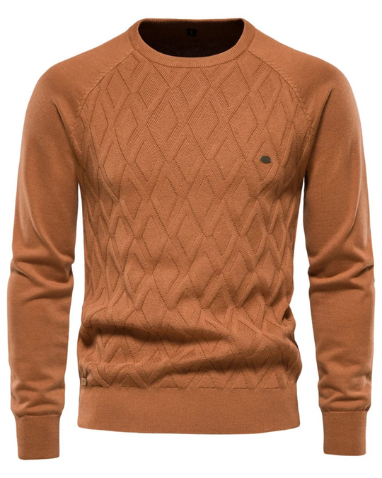 Herren Pullover mit Karomuster V2