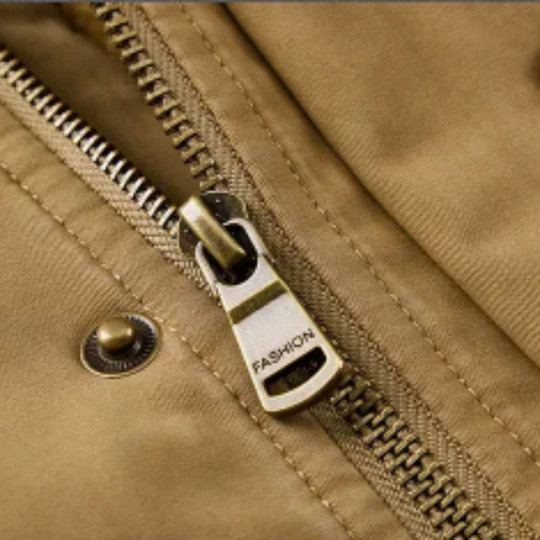 Elegante wattierte Bomberjacke