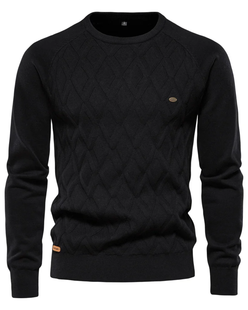 Herren Pullover mit Karomuster V2
