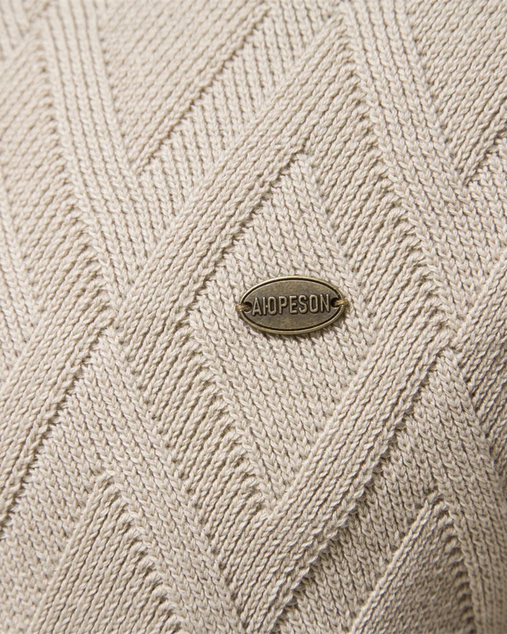 Herren Pullover mit Karomuster V2